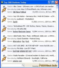 UMPlayer-Shoutcast(click to enlarge) UMPlayer-Shoutcast